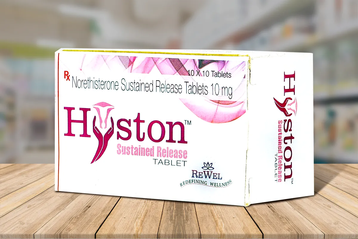 Hyston sr. norethisterone acetate sustained release 10mg